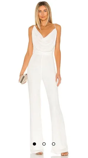 Revolve White Jumpsuit thumbnail 1