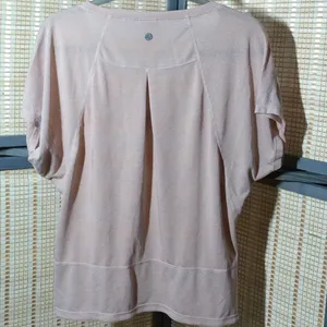 Prana Light Pink Athletic Tee thumbnail 2