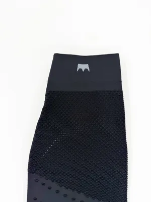 SHEFIT Crossover Waist Seamless Cropped‎ Leggings Women's L Black Activewear thumbnail 6