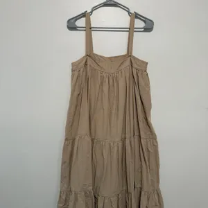 ARAMINTA JAMES Sunset Tiered Maxi Dress in‎ Tan Size Small thumbnail 6