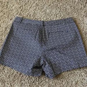 •Navy patterned shorts thumbnail 2