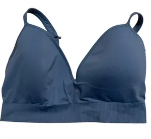 Athleta Sports Bra Women's Size Medium Athleisure Active Workout Blue Periwinkle thumbnail 1