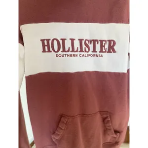 Hollister Southern California‎ Logo Hoodie Surf Coastal Pullover M Quiet Luxury thumbnail 4
