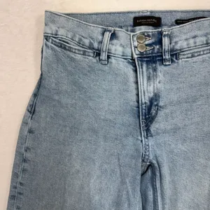 Banana Republic 26 Jeans High Rise Wide Leg Crop Light Wash 814318 Denim Boho thumbnail 4