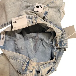Kancan X Buckle Women’s 28 90’s Boyfriend Baggy Jeans Distressed‎ Light Wash NWT thumbnail 13