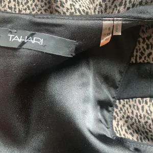 Tahari Sleeveless Leopard Sweater Dress thumbnail 10