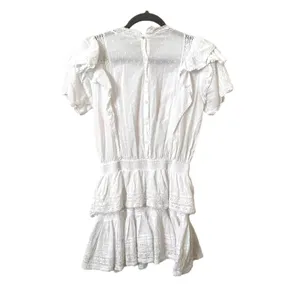 MAIA‎ BERGMAN Mery Ruffled Mini Dress Sz Medium thumbnail 4
