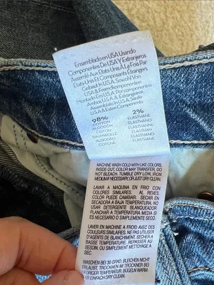 MOTHER "High Waisted Study Hover" Straight Jeans Peaches & Scream‎ Size 28 thumbnail 14