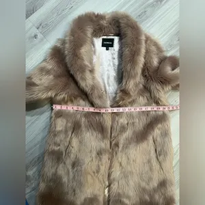Express Teddy Jacket -‎ Tan thumbnail 5