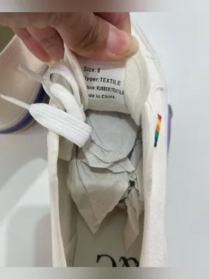 Rainbow Lace Up Sneakers Pride New York & Company Shoes Skater Casual Women 8 thumbnail 6