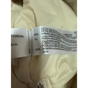 Zara Women's White Oversized Long Sleeve Pockets Full Zip Bomber Coat Jacket L thumbnail 7