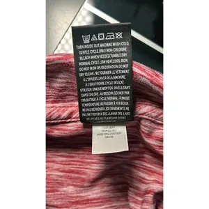 PINK Victoria's Secret Indiana University Quarter Zip XS Red Space Dye Pullover thumbnail 5