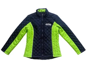 NFL Seahawks Quilted Coat Size Medium thumbnail 1