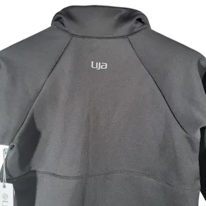 LIJA Women's Black‎ Royal 1/4 Zip Moisture Wicking Athletic Pullover Top S thumbnail 5