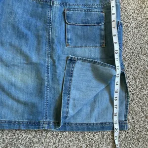🦋 Old Navy Denim Jean Mini Skirt Casual Size 12 thumbnail 6