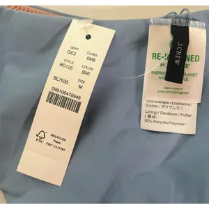 J. Crew‎ Light Blue Mid-Rise Cheeky Bikini Bottom - Size M thumbnail 3