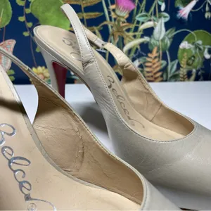 Red bottom nude leather pumps - Sergio Zelcer thumbnail 5
