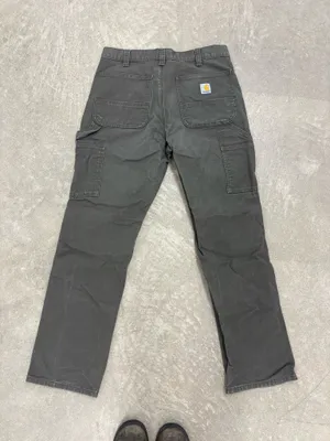 Carhartt green women’s work pants thumbnail 3