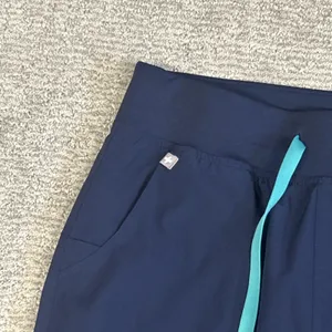 Figs Zamora Jogger Scrub Pants Medium Lined Navy Hospital Dental Medical Nurse thumbnail 3