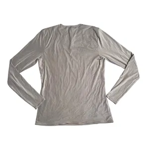Lululemon Wondermost Ultra-Soft Nulu Top Womens 10 Grey‎ Excellent Long Sleeve thumbnail 2