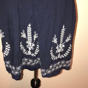 5/$30 🎈 Rue21 women’s small navy blue anchor‎ dress thumbnail 2