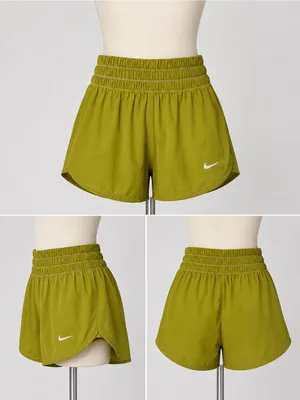 Nike Olive Green High-Waist Running Shorts NWT Sz XS 🟢 thumbnail 2