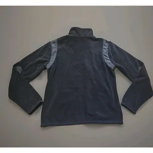 Lacoste Jacket Womens Size 40 Black Fleece Full Zip Embroidered Logo Gator thumbnail 6
