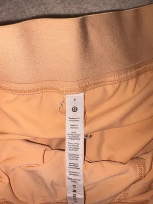 Lululemon tangerine skirt! Size 6 thumbnail 3