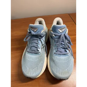 Saucony Triumph 21 Women's Road Running Shoes Size 9 Blue/White Lace Up thumbnail 4