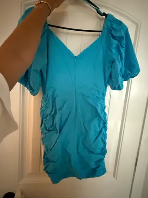 Blue mini dress Size XS thumbnail 2