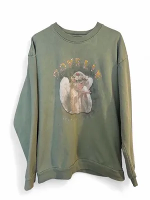 Boys Lie "Goodbye" Angel Woman’s Crewneck Sweater One Size NEW thumbnail 2