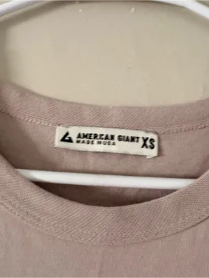 American Giant t shirt dress long XS thumbnail 2