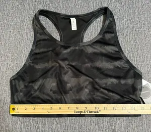 Ideology Tie Dye Black Sports Bra thumbnail 13