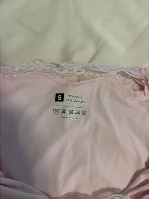 Amazon Pink Lace Body Suit  thumbnail 3