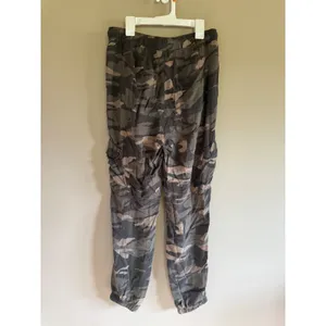Rewash Brand Womens Camo‎ Cargo Joggers Green Brown Camouflage Pants Size M thumbnail 3