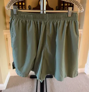 BCG Olive Green Running Shorts thumbnail 1