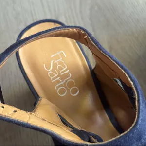 Franco Sarto Faux Suede Cut-Out Heels thumbnail 4