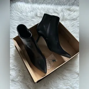 NIB ASOS leather booties thumbnail 3