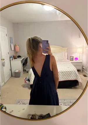 Mini dress Blue thumbnail 3