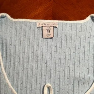 Sincerely Jules Light Blue Cardigan thumbnail 3
