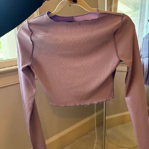 Purple Checkered Crop Top thumbnail 2