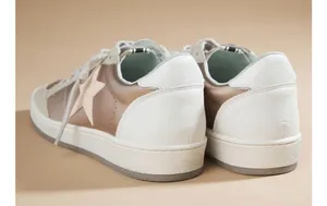NEW Altar’d State Rose Gold Paz Star Sneakers Size 8.5 thumbnail 3