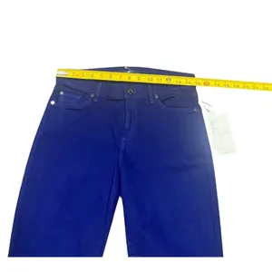 7 for All Mankind Jeans Womens 29 Blue/Purple The Skinny Slim Illusion NWT‎ thumbnail 4