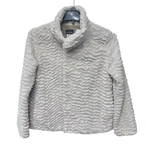 Patagonia Pelage Faux Fur Fleece Full Zip Cream Jacket Women's Size Large‎ thumbnail 1