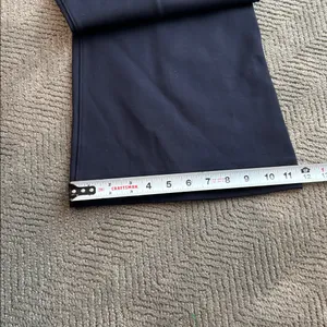 New Spanx Black Ponte Knit Pull On Pants Straight Leg Size L thumbnail 13