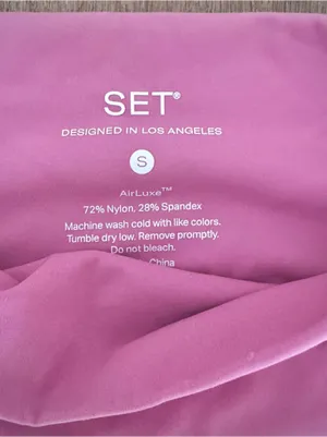 SET ACTIVE AIRLUXE BREATHE Leggings in Gloss. S. NWOT NEVER WORN thumbnail 7