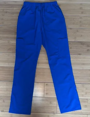 Vibrant Blue scrubs pants Size M thumbnail 1