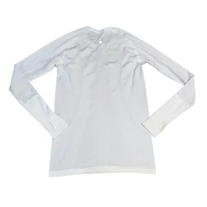 Lululemon Swiftly Tech Long Sleeve 2.0 Women 4 White Good Thumbholes Running thumbnail 5
