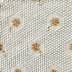 Vintage Corde Bead Bridal Snowflake Winter White Gold Clasp Top Handle Bag thumbnail 5