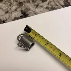 Signed Jimlift Jewelry Pendant / Figurine Pewter Garden Watering Pot - Water Pot thumbnail 5